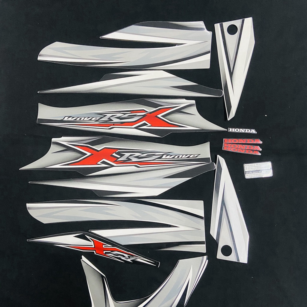 Bộ tem xe WAVE RSX 2009 đa màu, chất liệu cao cấp và bền bỉ dễ dáng sử dụng