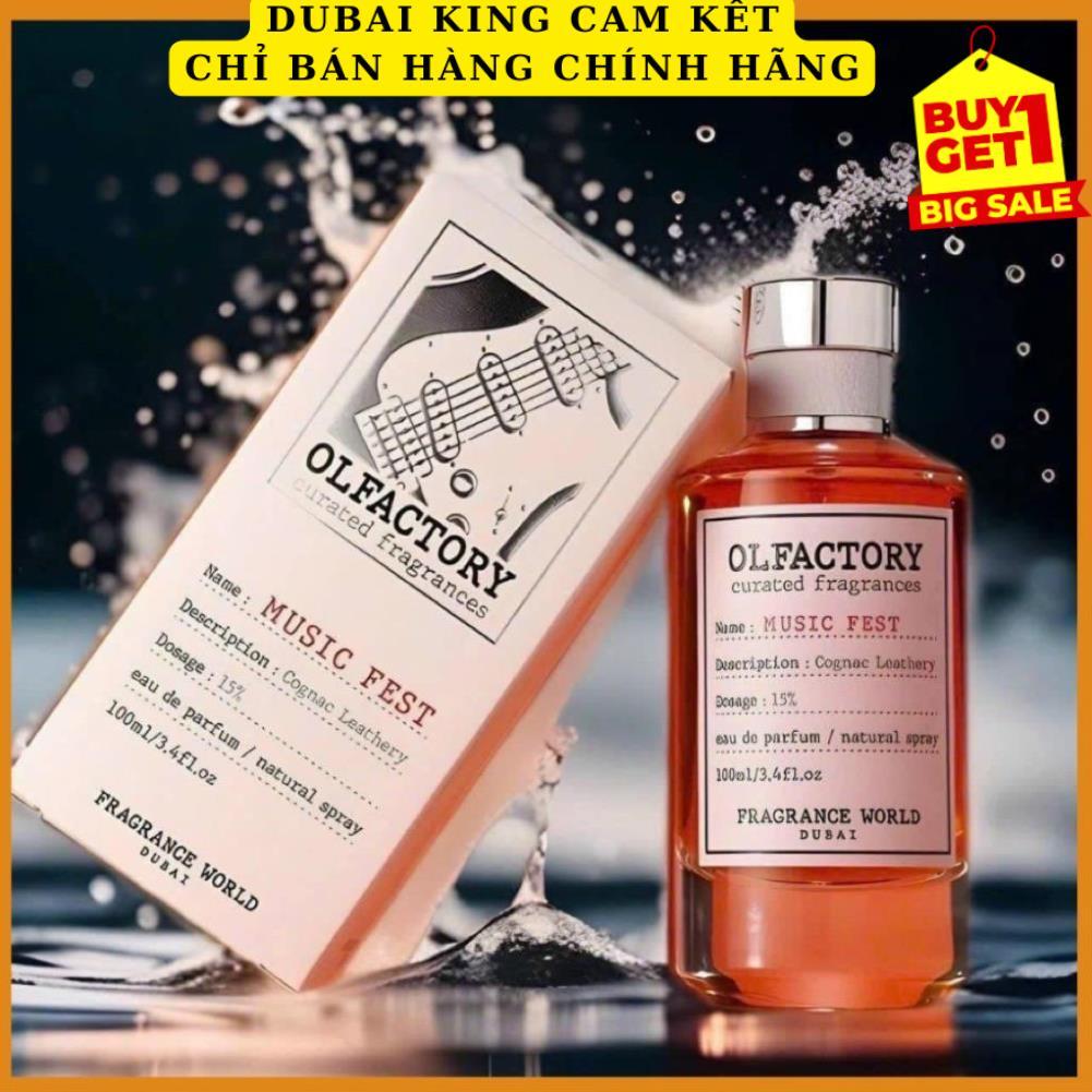 FREESHIP_ Nước Hoa Dubai Nam Olfactory Music Fest Tươi Mát năng động