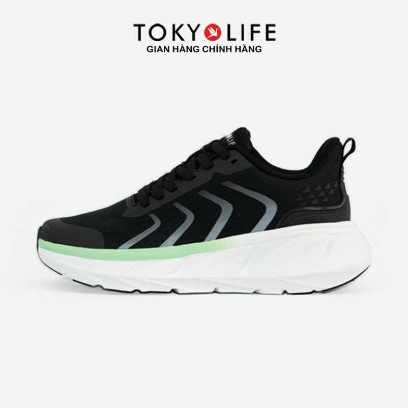 Giày thể thao nữ chạy bộ đế cao 4cm êm chân thoáng khí siêu nhẹ dễ đi dễ phối TOKYOLIFE  40005322