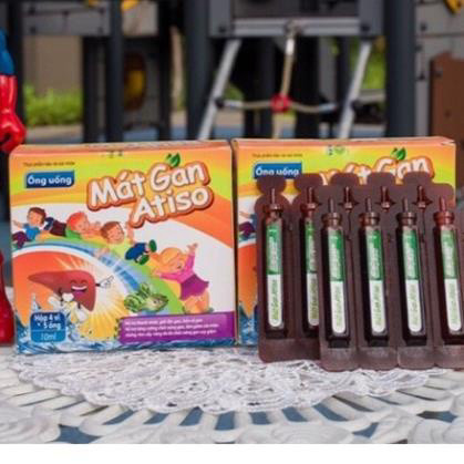 Mát Gan Atiso Thanh nhiệt, giải độc, mát gan, lợi tiểu, tăng cường chức năng gan, bị mẩn ngứa, mày đ