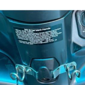 Móc treo đồ cho xe VISION 2021- 2024 móc u đôi inox và móc titan màu