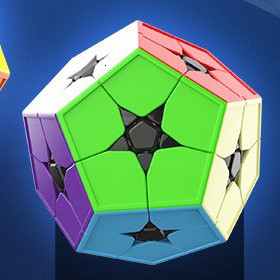 [SIÊU BIẾN THỂ] Rubik MoYu MFJS MeiLong Kibiminx / Kilominx / Megaminx 2x2 Rubik Biến Thể 12 Mặt Ngô