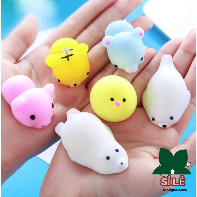Combo 10 mochi squishy siêu mềm 🌈 squishy bóp giảm căng thẳng xả stress dễ thương đồ chơi squishy mi