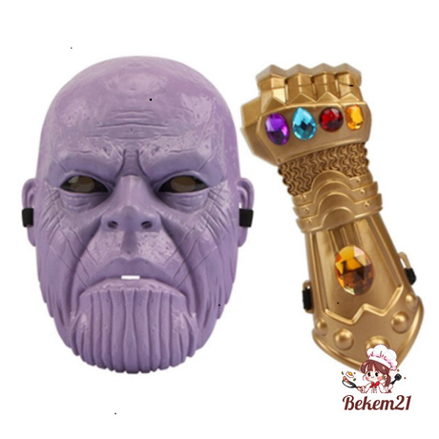 Mặt Nạ Hóa Trang Nhân Vật Thanos Infinity Gauntlet Iron Man rẻ