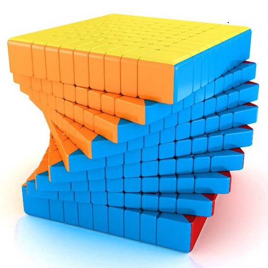 Rẻ Nhất Thị Trường Rubik 9x9 MoYu MeiLong 9 MoFang JiaoShi MFJS 9x9x9 rẻ