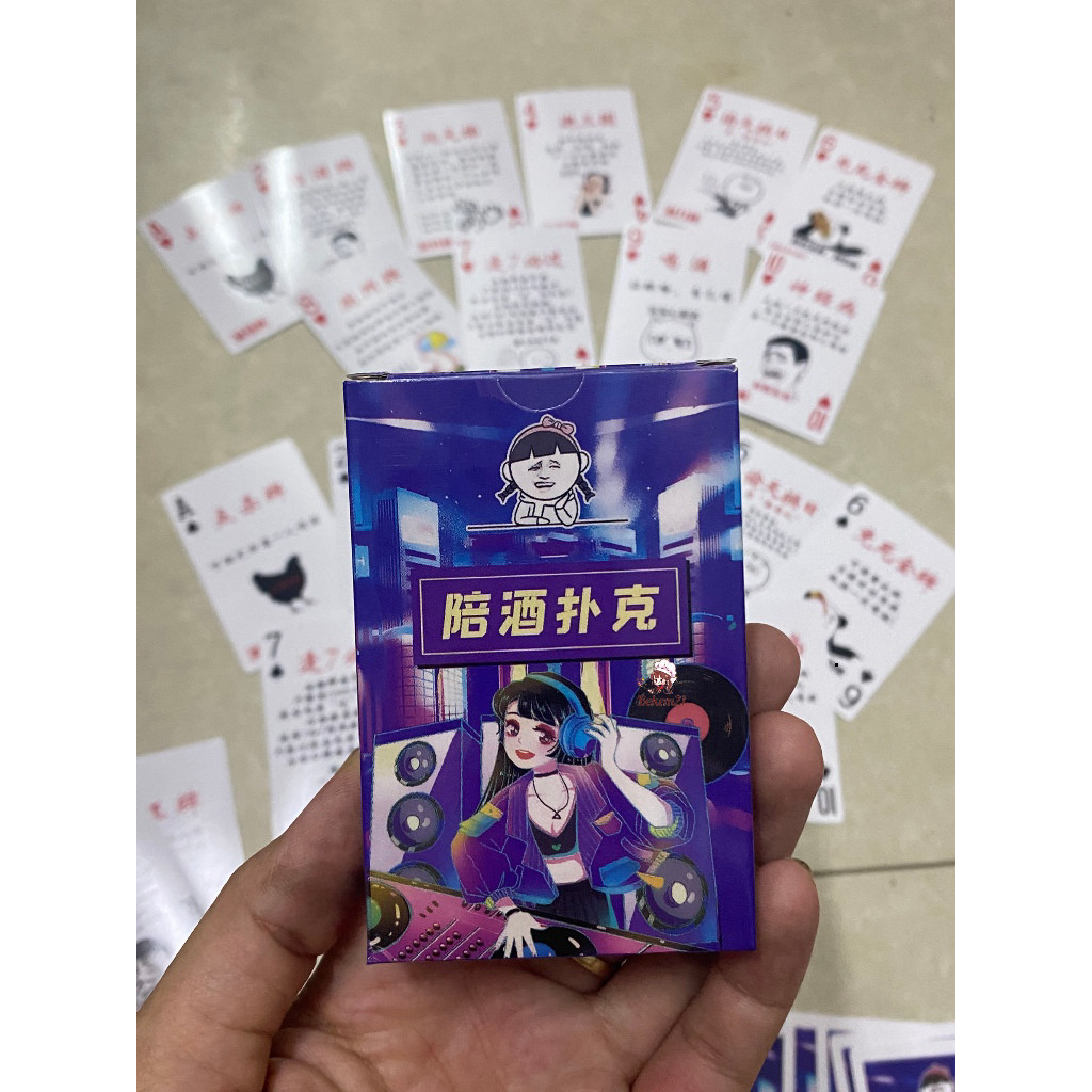 Bộ Bài Tây Poker 54 Lá, Bộ Bài tây hoạt hình, bộ bài Blackpink rẻ