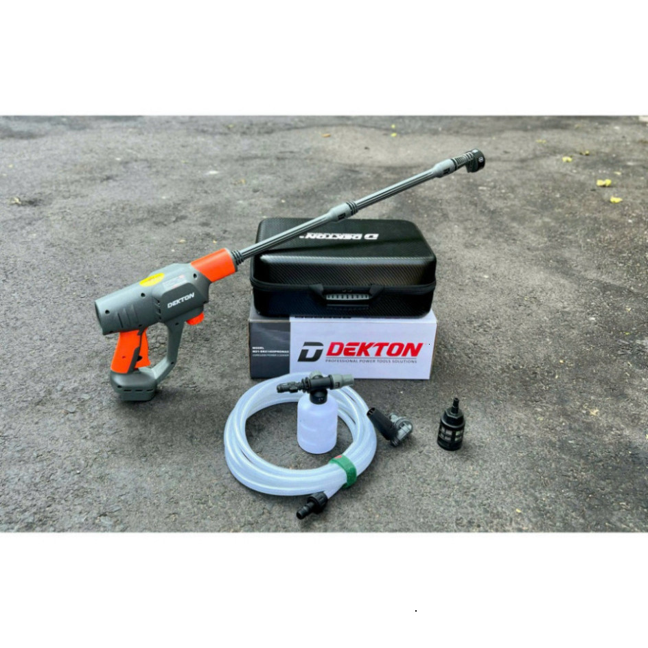 Máy rửa xe pin DEKTON M21-SRX1405PROMAX, công nghệ không chổi than tiên tiến, thương hiệu Dekton Phúc Minh. | BigBuy360 - bigbuy360.vn