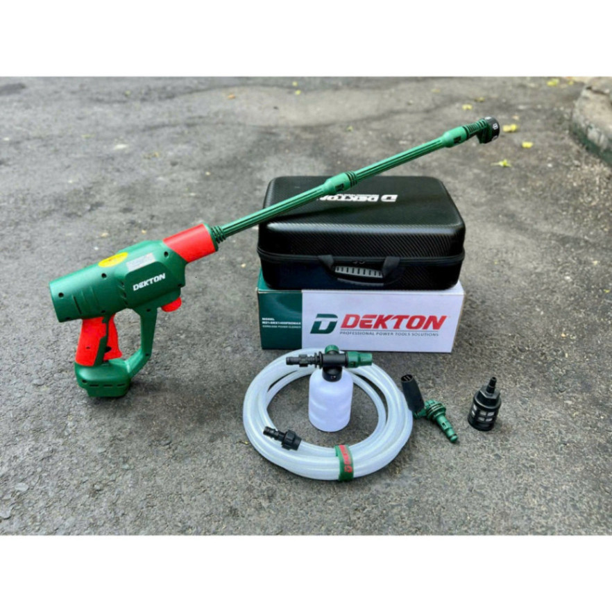 Máy rửa xe pin DEKTON M21-SRX1405PROMAX, công nghệ không chổi than tiên tiến, thương hiệu Dekton Phúc Minh. | BigBuy360 - bigbuy360.vn