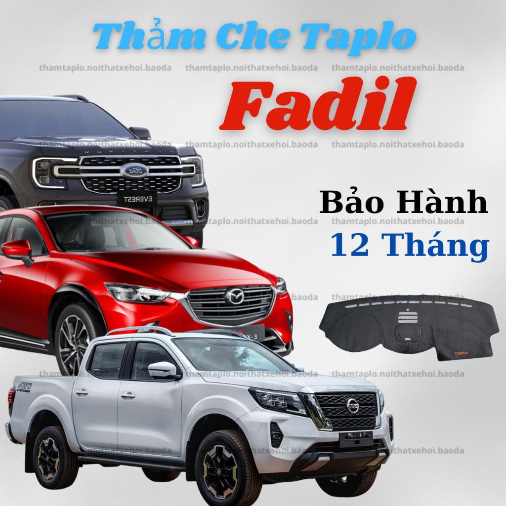 Thảm Taplo Vinfast Fadil,Thảm Lót Taplo Xe Hơi Cao Cấp Hàng 3 Lớp Có Chống Trượt,Da Đẹp Bảo Hành 12 