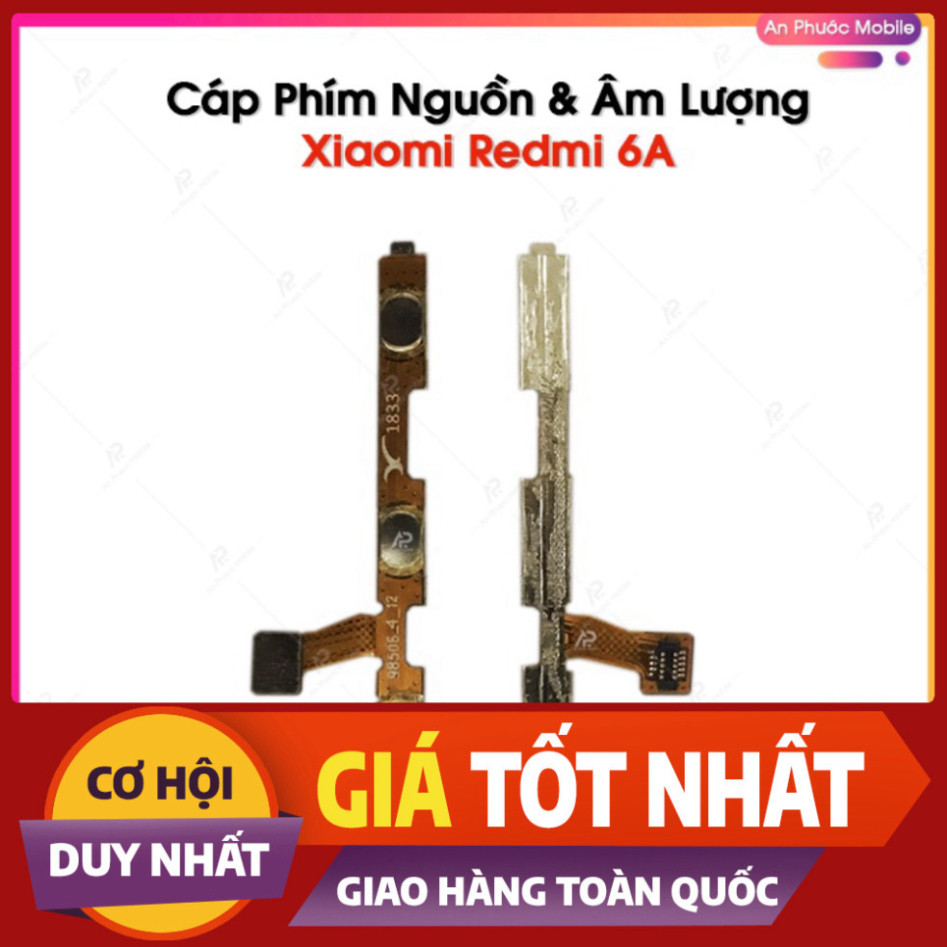 Cáp Phím Nguồn và Âm Lượng Xiaomi Redmi 6A / BN37 Zin Tháo Máy LKBEE DMLK