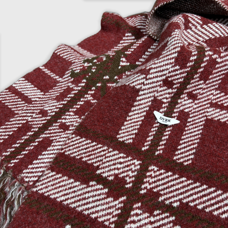 Khăn Choàng Cổ Đẹp Thời Thượng DVRK Privé, Len Dày Dặn, Mềm Mại, Phong Cách Local Brand Mùa Đông