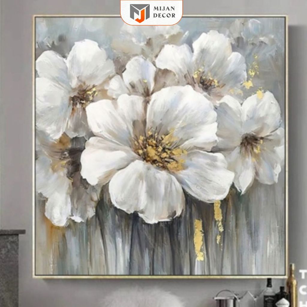 Tranh Treo Tường Nghệ Thuật Tranh Đơn Vuông Trang Trí Phòng Thương Hiệu MIJAN FUNITURE