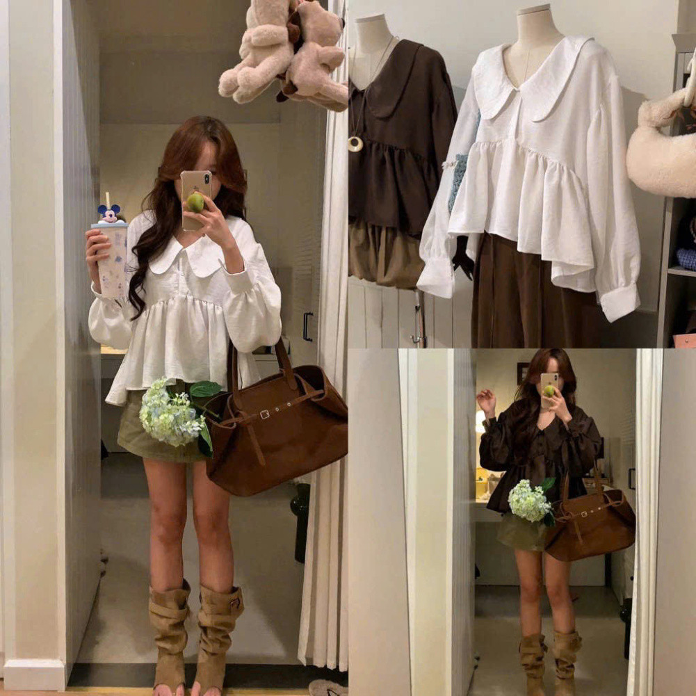 Babydoll cổ sen bèo A5245 20 THÁNG 05 SHOP CLOTHING MA3008