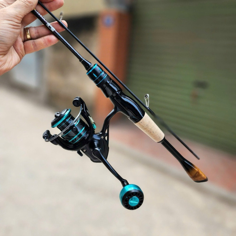 Bộ Cần UL Cán Bóng Chày Đứng - Golden mud carp - Kết hợp Máy Đứng Takumi HZ1000 Size cần 1m68 - 1m8 