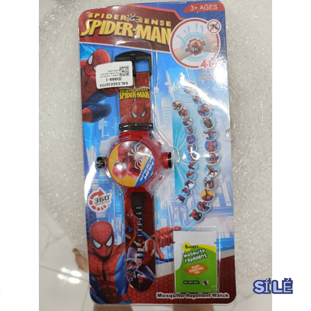 Đồng hồ hình Người Nhện và Gấu Dâu Sinamon - Thời gian trở nên thú vị