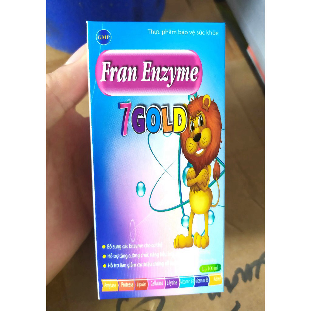 Vital Fran Enzyme 7 gold cân hằng hệ vi sinh đường ruột, giảm rối loạn tiêu hóa, tăng cường sức đề k