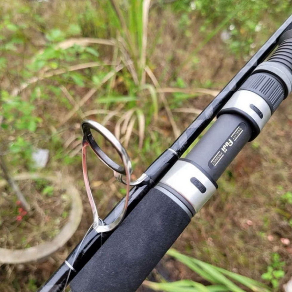 Cần câu cắm gốc Sea Boat siêu bạo lực cần dài 1m8 - hàng loại 1 Phôi cacbon xoắn X .Pát máy fuji kag