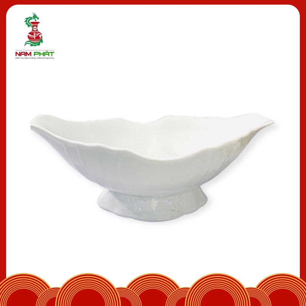 Bát thuyền đựng gà cúng BÁT TRÀNG