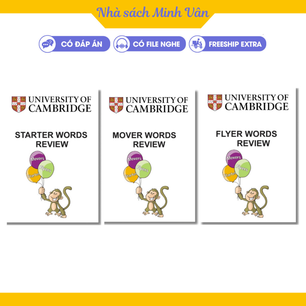 Vở  Luyện viết starters,movers, flyers