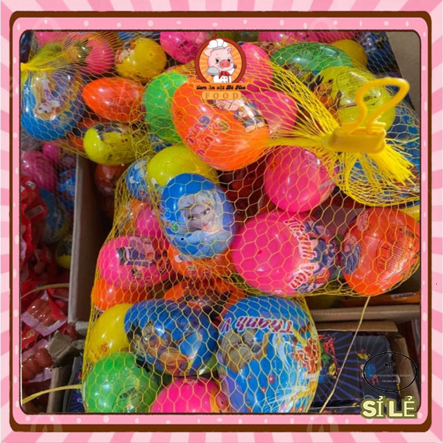 "Gói 20 quả trứng khủng long đa sắc, đồ chơi cỡ vừa chỉ với 5k"