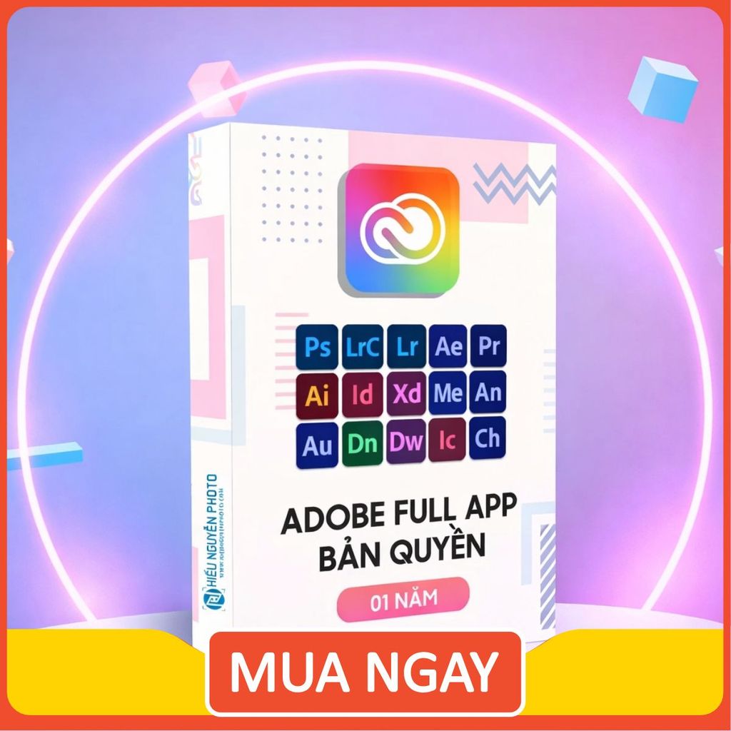 Tài Khoản Adobe Creative Cloud Full Apps -