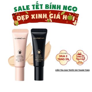   Mua 2 Giảm 12%  Kem nền Carslan mini dưỡng ẩm kiềm dầu 5G 