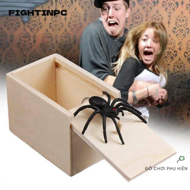 Hộp châm chọc nhện FIGHTINPC – Trò đùa kinh dị bất ngờ