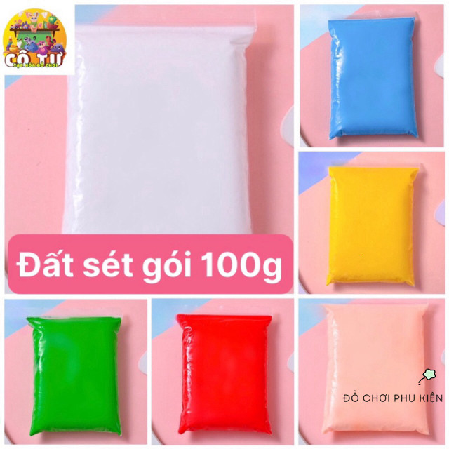 Đất sét tự khô nhẹ nhàng - Gói 100g cho sáng tạo vô biên