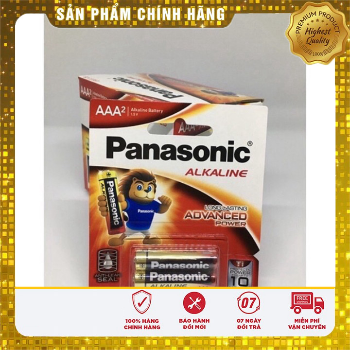 Pin Tiểu AAA Panasonic alkaline LR6T-2B chính hãng