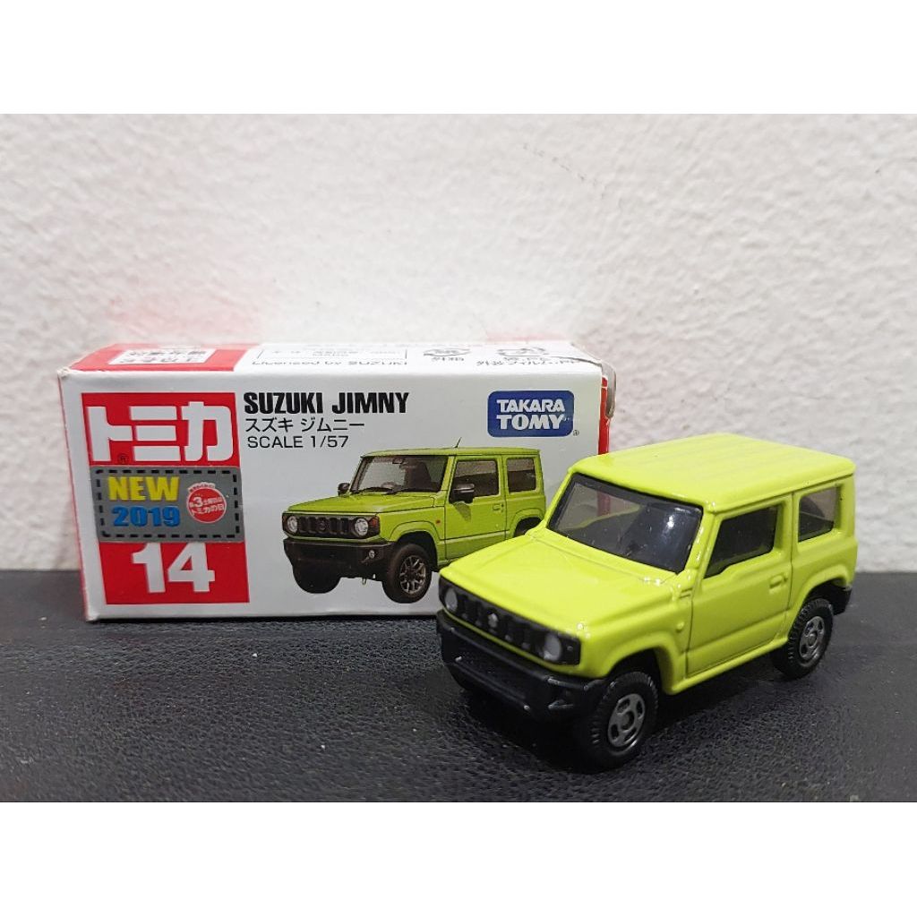 Xe mô hình Tomica No. 14 Suzuki Jimny  - Made in Vietnam
