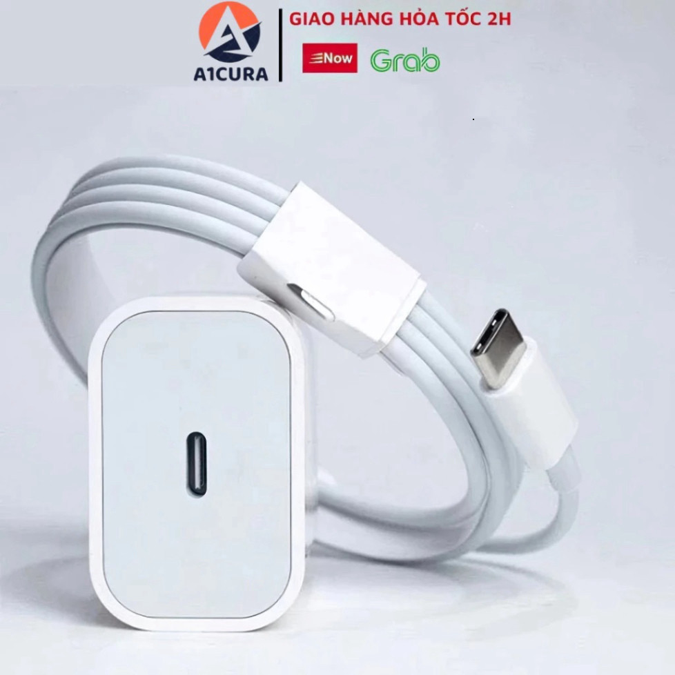 Bộ Củ Cáp Sạc Nhanh 20W An Toàn Ổn Định- Bảo Vệ Thiết Bị- Không Nóng Máy- Có Chống Nổ-A1CURA