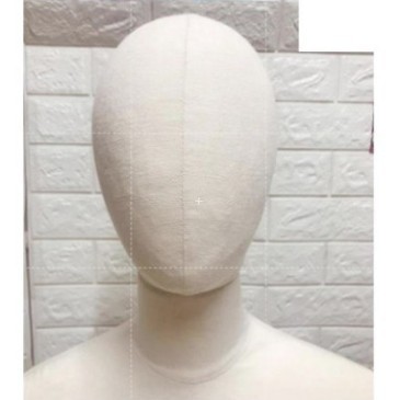 Đầu vải manocanh nam nữ em bé kèm phụ kiện rời dánh cho manocanh bán thân - sada shop