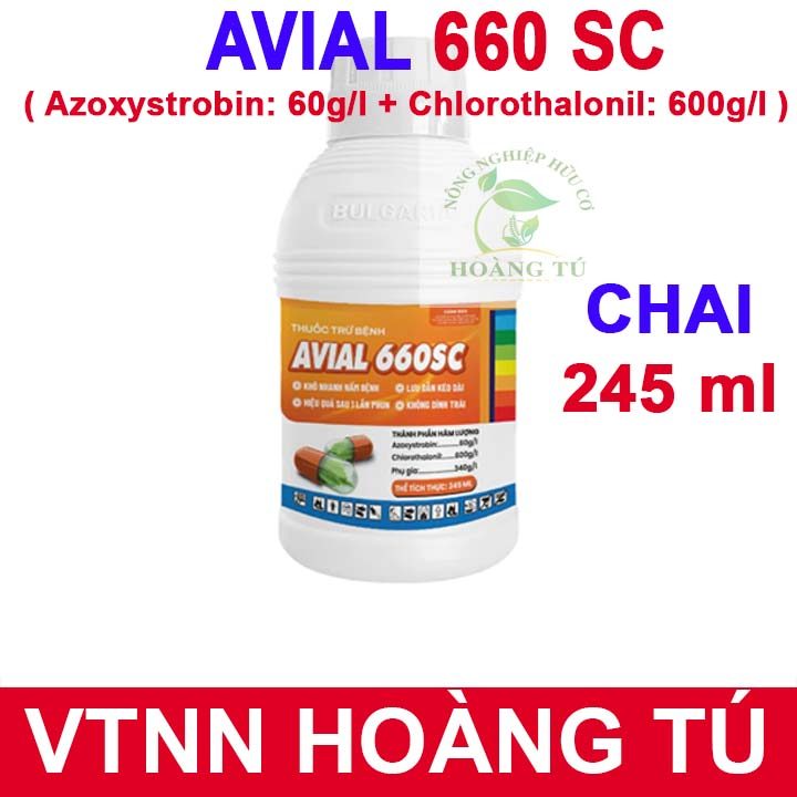 Thuốc Phòng Bệnh AVIAL 660SC 245ml – Thán Thư, Rỉ Sắt, Đốm Lá