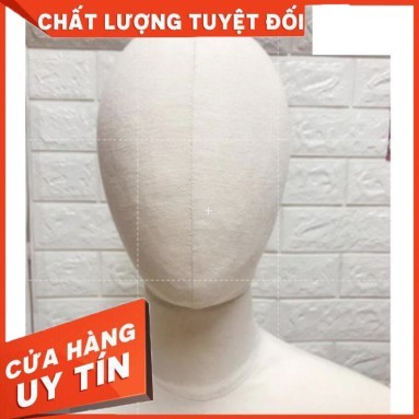 Đầu vải manocanh nam nữ em bé kèm phụ kiện rời dánh cho manocanh bán thân - sada shop