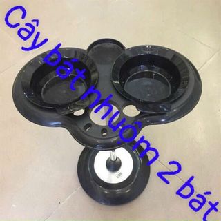 XE ĐỰNG THUỐC NHUỘM TÓC- Giá Để Bát Nhuộm, Kệ Xe Đẩy Bát Nhuộm Tóc Tiện Lợi