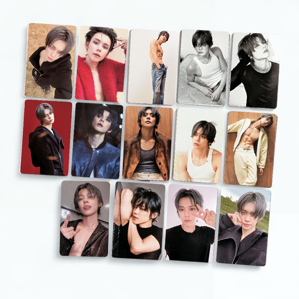 Thẻ ảnh card bo góc Yeonjun (TXT) - Album NO LABELS