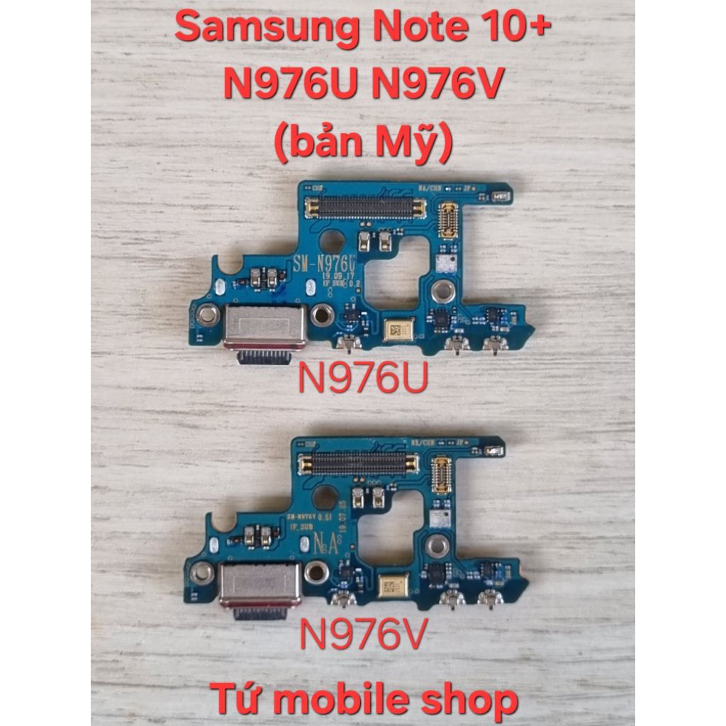 Cụm sạc zin Samsung Note 10 Plus SM-N976U SM-N976V (bản Mỹ có 2 mã)