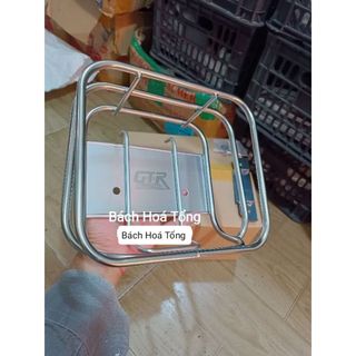 Rổ trước GTR lắp xe Dream sẵn pát ốc