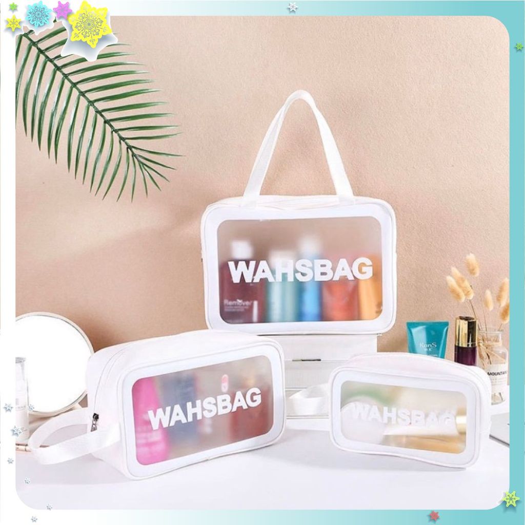 Sét 3 Túi Đựng Mỹ Phẩm WASHBAG Du Lịch Siêu Bền , TÚI WASHBAG