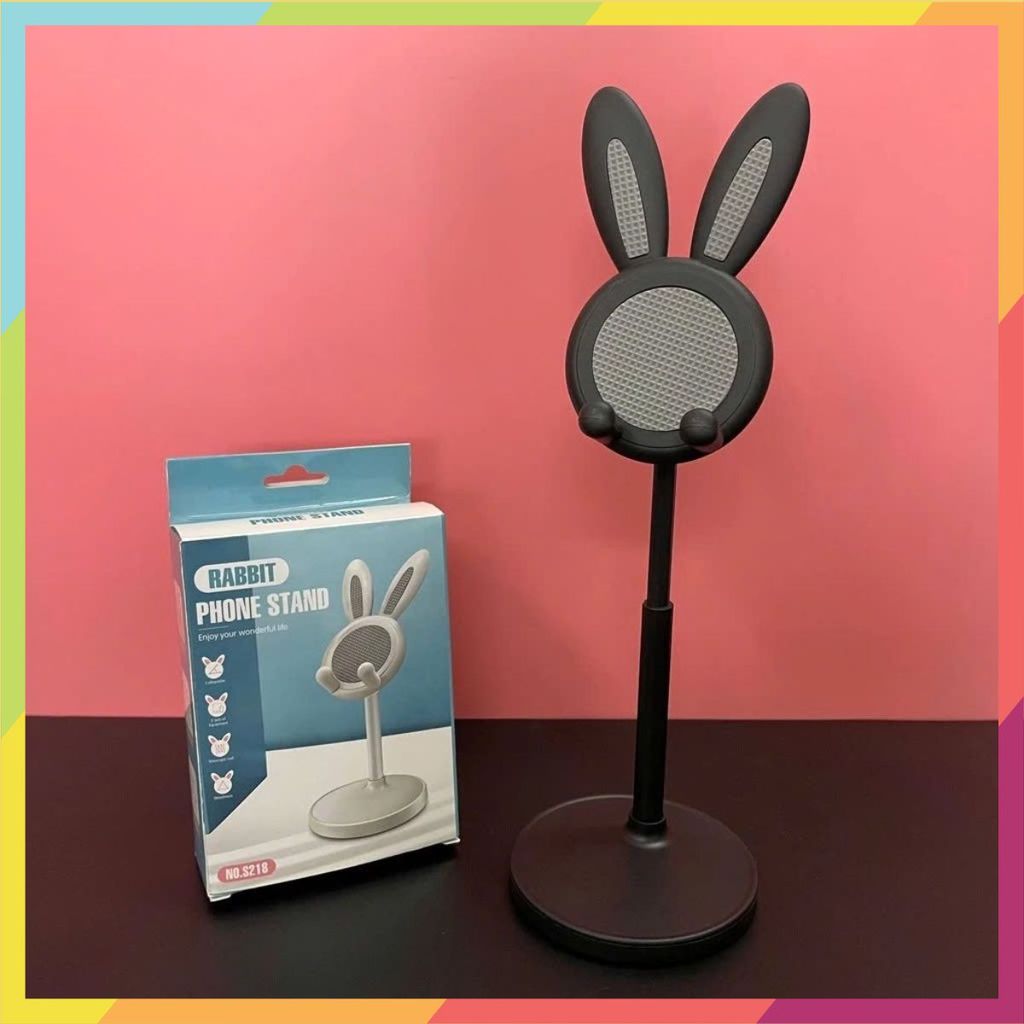 GIÁ ĐỠ ĐIỆN THOẠI ĐỂ BÀN HÌNH THỎ CUTE – Kệ Đỡ Ipad Chắc Chắn,Giá Đỡ Ipad Chân Đế Chống Trơn Trượt