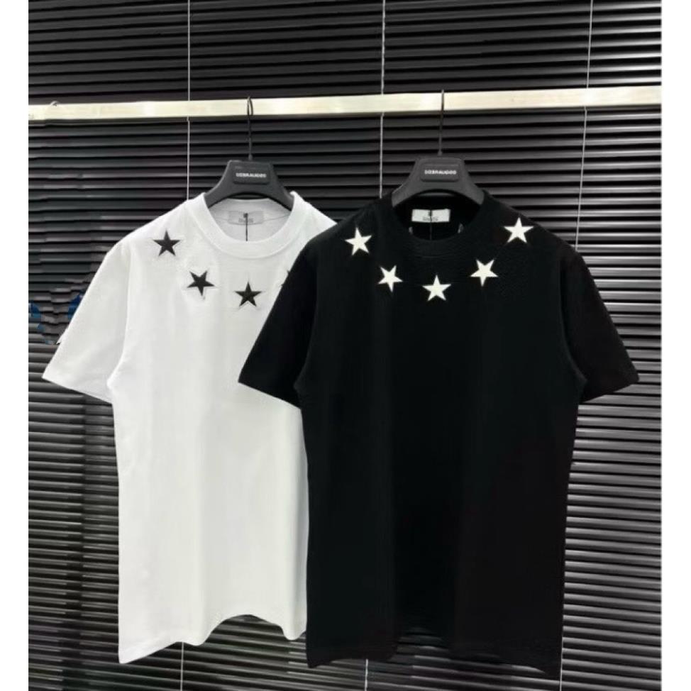 Áo phông nam nữ in ngôi sao vòng cổ. Áo phông nam boy phố phong cách UNISEX HU