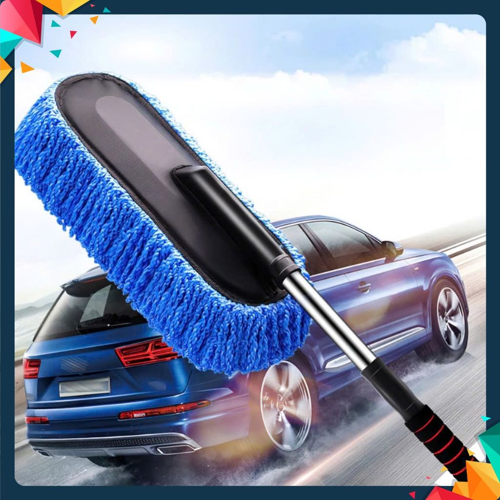 Chổi Lau Ô Tô Có Cán Điều Chỉnh