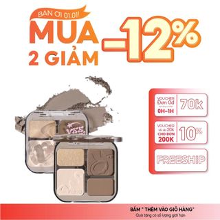  Bảng Phấn Tạo Khối VEECCI Hightlight Bắt Sáng Tự Nhiên Má Hồng Lâu Trôi Chống Nước 9G 