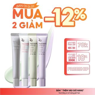  Kem Lót Za Tím SPF36 PA++ – Kháng Nước & Mồ Hôi Nền Hoàn Hảo Suốt Ngày 35g 