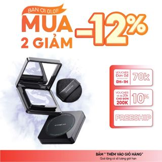  Phấn nén CARSLAN trang điểm MÙA ĐÔNG lâu trôi chống nước kiềm dầu 24 giờ tiện lợi sang trọng 8g 