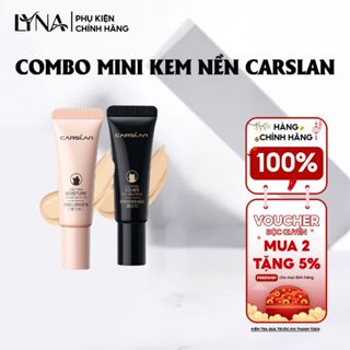  CARSLAN Kem Nền Mini 5g– Kiềm Dầu Che Khuyết Điểm Tốt Nhỏ Gọn Tiện Dùng 