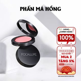   MUA 2 GIẢM 12%  Phấn Má Hồng FOCALLURE Kèm Cọ Má GUOXIAONIU – Mịn Nhẹ Tạo Hiệu Ứng Tự Nhiên 2.8g 
