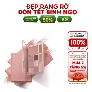  Bảng phấn mắt Carslan 10 màu Phấn má hồng Phấn bắt sáng Tạo khối 12g 