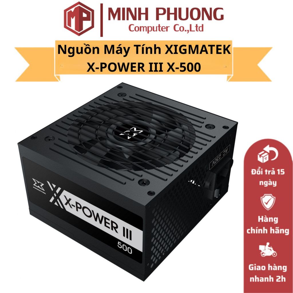 Nguồn Máy Tính XIGMATEK X-POWER III X-500 - Hàng Chính Hãng