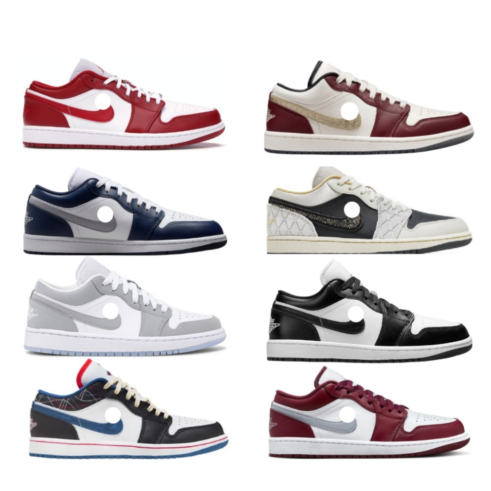 Giày Jd1 low panda nam nữ Hakamia size 36>43, Giày JD nam nữ bản Best full bill box